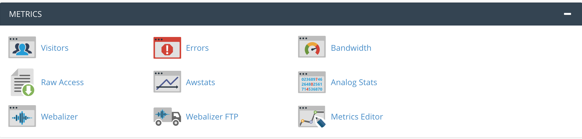 cpanel features